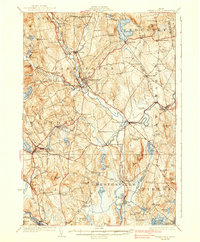 Farmington 1924 topographic map thumbnail