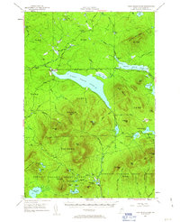 First Roach Pond 1952 topographic map thumbnail