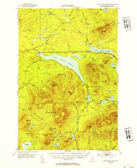 First Roach Pond 1952 topographic map thumbnail