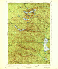 Fish River Lake 1935 topographic map thumbnail