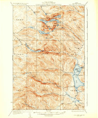Fish River Lake 1935 topographic map thumbnail