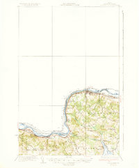 Frenchville 1935 topographic map thumbnail