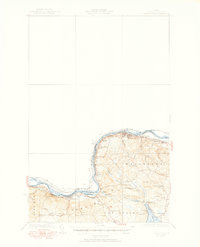 Frenchville 1935 topographic map thumbnail