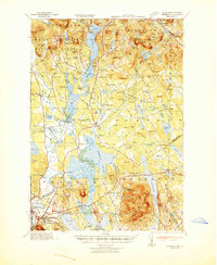 Fryeburg 1941 topographic map thumbnail