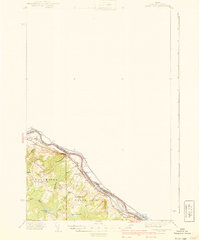 Grand Isle 1940 topographic map thumbnail