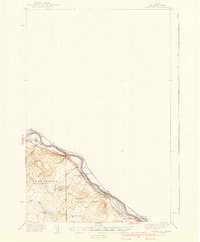 Grand Isle 1940 topographic map thumbnail