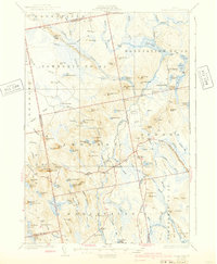 Great Pond 1932 topographic map thumbnail