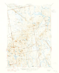 Great Pond 1932 topographic map thumbnail