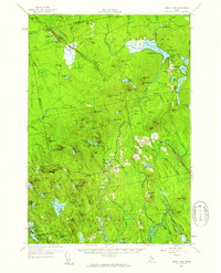 Great Pond 1957 topographic map thumbnail