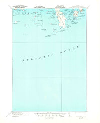 Great Wass Island 1921 topographic map thumbnail