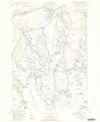 Harrington 1951 topographic map thumbnail