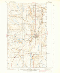Houlton 1938 topographic map thumbnail