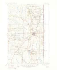 Houlton 1938 topographic map thumbnail