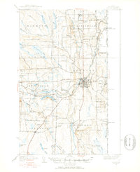 Houlton 1951 topographic map thumbnail