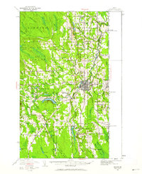 Houlton 1951 topographic map thumbnail