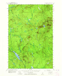 Howe Brook 1954 topographic map thumbnail