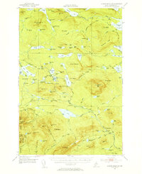Jo-Mary Mountain 1952 topographic map preview