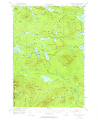 Jo-Mary Mountain 1952 topographic map preview