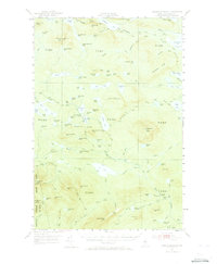 Jo-Mary Mountain 1952 topographic map thumbnail