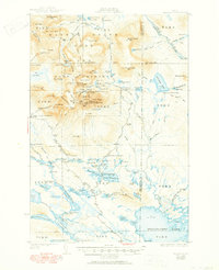 Katahdin 1930 topographic map thumbnail