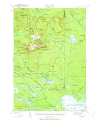 Katahdin 1949 topographic map thumbnail