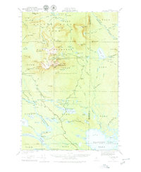 Katahdin 1949 topographic map thumbnail