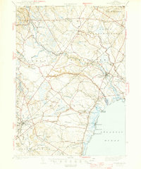 Kennebunk 1944 topographic map thumbnail