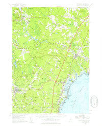 Kennebunk 1956 topographic map thumbnail