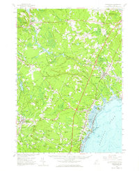 Kennebunk 1956 topographic map thumbnail