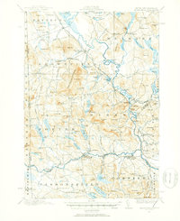 Kezar Falls 1910 topographic map thumbnail