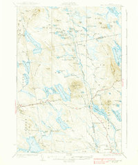 Lead Mountain 1932 topographic map thumbnail
