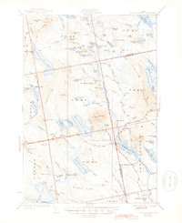Lead Mountain 1932 topographic map thumbnail
