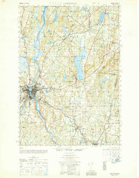 Lewiston 1950 topographic map thumbnail