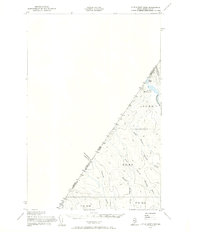 Little East Lake 1955 topographic map thumbnail