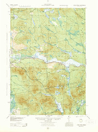 Long Pond 1944 topographic map thumbnail