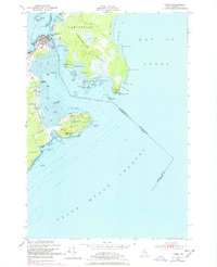 Lubec 1949 topographic map thumbnail