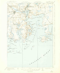Machias 1918 topographic map thumbnail
