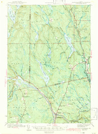 Mattawamkeag 1942 topographic map thumbnail