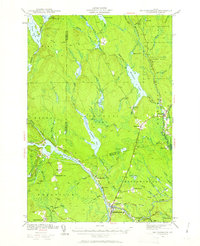 Mattawamkeag 1940 topographic map thumbnail