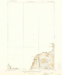 Moose Bog 1931 topographic map thumbnail