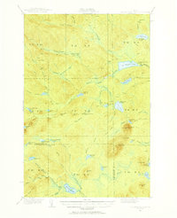 Mooseleuk Lake 1931 topographic map thumbnail