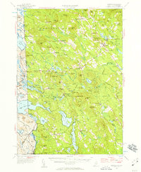 Newfield 1942 topographic map thumbnail