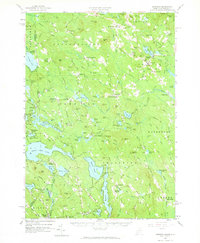 Newfield 1958 topographic map thumbnail