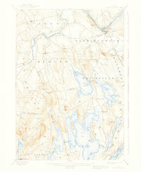 Norridgewock 1898 topographic map thumbnail