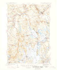 Norridgewock 1943 topographic map thumbnail