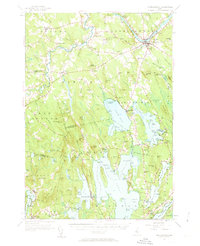 Norridgewock 1956 topographic map thumbnail