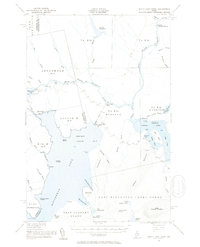 North East Carry 1954 topographic map thumbnail