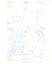 North East Carry 1954 topographic map thumbnail