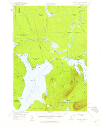 North East Carry 1954 topographic map thumbnail