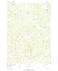 North Pownal 1979 topographic map thumbnail